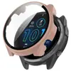 Xuanyin es Adecuado para Garmin Forerunner965 Funda Protectora F965 Funda PC + Película Templada Funda Integrada