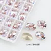 Dongzhou Crystal 10x14 Corte Fuego Artificial Uña Huevo Paloma Pedrería Recubierta Ovalada Punta Inferior Pedrería Accesorios DIY