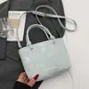 Bolsa de Mão Balde Casual Colorida Contrastante Personalizada da Moda Estilo Coreano Ins Bolsa Transversal Elegante Versátil de Alta Qualidade para Mulheres