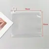 Saco Plástico Transparente PE com Fecho de Zíper e Puxador Fosco Saco para Roupas Luvas Toalhas Sacos de Presente Venda Quente Transfronteiriça Roupas