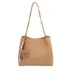 2025 Nueva Moda Otoño e Invierno Bolso de Hombro de Cuero Nobuck Bolso Casual para Mujer Bolso de Mano de Alta Gama