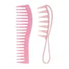 Peine de Dientes Anchos Peine de Estilismo Peine Retro para Hombres Peine para Peinar Hacia Atrás Peine Recortado para el Hogar Peine de Dientes de Pescado Set de Peines de Estilismo