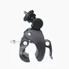 Suporte amplificador para transmissão ao vivo de celular, braçadeira para bicicleta, braçadeira de fábrica para tubo redondo, suporte de telefone fixo ajustável, braçadeira externa