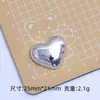 Prata Eletrodepositada Estrelas Coração Brilhantes Acessórios para Joias Feitos à Mão DIY Acessórios de Resina Cola Creme Materiais Atacado