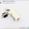 Adaptador de Computadora Xing Kaitai RJ45-DB9F Color Vegie Producto Terminado