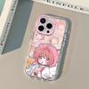 Variado Sakura para iPhone16 Capa de Celular Espelhada Apple 15promax Japonês 12 Anime 14 Fofo 13