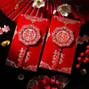 Bolsa Roja de Sobre de Luna Llena, Regalo de Reunión por Nacimiento de Bebé, Banquete del Primer Año, Día 100 del Feliz Año de la Serpiente, Sobre Rojo para Bebé