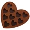 Molde de Silicona para Chocolate con Forma de Corazón de Grado Alimenticio, Antiadherente y Fácil de Desmoldar, Molde de Silicona para Hornear Casero DIY Resistente a Altas Temperaturas