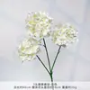 Hortênsia Colorida de 3 Cabeças em Galho Único, Hortênsia em Galho Único, Novo Estilo Flores Artificiais para Decoração de Buquê de Tema de Parede de Flores para Casamento, Área de Boas-Vindas