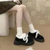 Botas de Neve com Solado Grosso para Mulheres, Engrossadas e Forradas com Lã, Modernas e Tendência, Novo Estilo Inverno 2025, Sapatos Quentes de Algodão, Sapatos Peludos Antiderrapantes