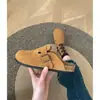 Pantuflas de Suela Gruesa para Mujer, Zapatos Birkenstock, Medias Pantuflas, Retro, Otros Nuevos Estilos de Primavera, Gente Perezosa, 2023, Pies Pequeños y Gordos, Talla Grande