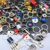 Acessórios para Carro Modificado Simulação Chaveiro Amortecedor Caixa de Câmbio Disco de Freio Chave Ajustável Pingente Ferramenta para Carro