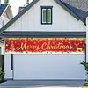 Telón de Fondo Navideño Nuevo Transfronterizo Banner Temático Feliz Navidad Decoración de Escena de Fiesta Bandera Colgante