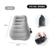 Cojín Inflable de Soporte Lumbar Tipo Presión Almohada Portátil de Viaje Almohadilla de Soporte Lumbar para Coche Para Estar Sentado Mucho Tiempo Proteger la Columna Vertebral