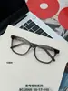 Gafas Favoritas de Influencers Serie Bc-2060 Montura de 55 mm Aspecto Sencillo, Se Pueden Adaptar con Lentes Graduadas y Lentes Bloqueadoras de Luz Azul