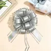 Transfronterizo 50# Macarrón Suya Bola Flor Festividad Regalo de Navidad Joyería Decoración Flor Estéreo Cinta Floral 7 pulgadas