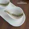 Tigela de Cerâmica para Óleo Essencial Recipiente para Mistura e Dosagem Tigela Prato Spa Hotel Massagem nos Pés Limpeza de Ouvido Frasco de Aroma Spa Tailandês