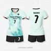 Conjunto de Uniforme de Vôlei, Camisa de Vôlei Feminina com Design Estampado, Traje Esportivo Respirável de Secagem Rápida, Uniforme de Vôlei Estampado Digital em Corpo Inteiro