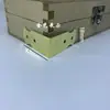 Protector de esquina de caja de madera accesorios para caja de madera protector de esquina de hierro borde antiguo caja de madera accesorios de protector de esquina código de esquina