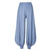 Pantalones de Linterna Clásicos de Color Sólido Miyake 2026 Nuevo Estilo Japonés Jogger Pantalones Jazmín Pierna Ancha Sueltos Casuales Pantalones Largos para Mujer