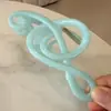 Nuevo Pasador de Pelo con Nota Musical Clave de Sol para Mujer, Pinza de Tiburón para Recogido en la Parte Posterior de la Cabeza, Elegante Accesorio de Pelo Retro Francés