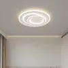 Lámpara de Techo LED Moderna Minimalista, Elegante Luz Principal para Sala de Estar, Luz Nórdica de Gama Alta para Comedor y Dormitorio, Paquete de Iluminación para Toda la Casa