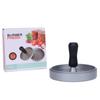 Prensa de carne para hamburguesas de acero inoxidable de Amazon, molde redondo para pastel de carne de hamburguesa, molde para sándwich de arroz para el hogar.