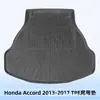 Adecuado para Honda Accord 2013-2017 Alfombrillas 3D para Todo el Tiempo de TPE y Alfombrilla para Maletero
