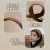 Diadema retro de ala ancha con lunares, adecuada para frentes amplias, para lavarse la cara, uso diario, versátil, ligera y que irradia una vibra lujosa y sofisticada