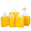Bolsa Térmica com Zíper de TNT para Entrega Refrigerada de Bolos, Folha de Alumínio, Bolsa para Levar (Takeaway), Embalagem para Catering, Embalagem de Chá de Leite, Laminação Comercial