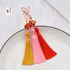 Adornos de Borlas Rojas con el Personaje "" Accesorios DIY para Cajas de Dulces de Boda, Sobres Rojos, Marcadores de Libros, Borlas para Ropa, Venta al por Mayor desde el Fabricante