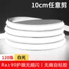 Tira de luz COB LED superbrillante para el hogar alto voltaje 220V autoadhesiva techo silicona ingeniería exterior sitio de construcción impermeable tira de luz flexible