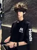 Nova Camiseta Masculina Tendência Estilo Chinês Bordado com Letras Algodão Pesado Manga Curta, Verão Design Solto Top High Street
