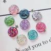 Nuevo Taladro de Resina Plano de Cola de Fénix de 10 mm Gympani Estrella Taladro Redondo Parche de Joyería para Manualidades Parche de Joyería DIY
