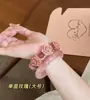 Rosa Seca Regalo Cristal de Fresa Natural Ciprés Rojo Rosa de Tres Caras Disco de Madera de Rosa Cambiará de Color al Jugar con la Mano Joyería Regalo