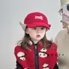 Gorra de Niña Otoño e Invierno Estilo Coreano Moda Gorra de Béisbol para Niño Lana de Cordero Gruesa Cálida Protección para Orejas Gorra de Béisbol para Bebé