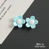 Macaron Flor de Cinco Pétalos Accesorios de Resina Joyería DIY Dijes para Zapatos Decoración de Fundas de Teléfono Pasador Infantil Materiales