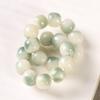 Espíritu de hada dulce súper alto valor de color trenzado degradado Raíz de bodhi de jade blanco pulsera de mano para hombres y mujeres alrededor del dedo texto suave jugar mano girar