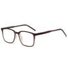 Modelo Mais Vendido Jamie 5021 Transfronteiriço Óculos Sem Prescrição, Podem Ser Equipados com Lentes de Grau, Dobradiças Flexíveis Tr90, Óculos Quadrados Anti-Luz Azul