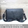 Marca de moda Bolso de mano de cuero suave para hombre Clutch de negocios Cartera de moda para niño Bolso vintage para hombre PU para mujer
