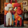 2026 Nueva Serie Transfronteriza de Cachorros Estampado Digital Bolso de Hombro Acolchado de Moda