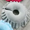 Almohada para salón de belleza almohada facial almohada estilo coreano almohada de chapa almohada para el pecho almohada desmontable en forma de U cama de belleza almohada cuadrada pequeña