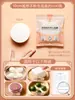 Papel para Bollos al Vapor, Papel para Vaporera, Base para Bollos al Vapor, Papel Suplemento Alimenticio para Pan, Papel de Aceite para Hornear, Grado Alimenticio para Bebés