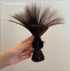 Grampo de Cabelo Estilo Preguiçoso Acessório de Cabelo, Bola de Pena para Rabo de Cavalo Alto, Grampo de Cabelo Garota Spicy, Piranha, Acessório de Cabelo