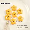 Joyas Lindas de Cuentas de Estrella Materiales DIY Hechos a Mano Cadena para Teléfono Colgantes Accesorios Bolsita de Cuentas Sueltas Colgantes para Bolsos Estrellas de Expresión