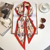 Pañuelo de Seda Pequeño Angulado Rouyun 2026 para Mujer, Elegante y Sofisticado, Pañuelo para Cuello Estilo Coreano y Japonés, Pañuelo de Cinta, Pañuelo para Cuello Estilo Coreano