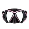 Máscara de Snorkel Panorámica HD para Buceo, Gafas de Buceo Antivaho, Máscara de Buceo de Cristal Templado para Adultos y Jóvenes con Cubrenariz para Buceo, Snorkel, Natación