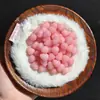 Peças de Escultura de Raiz de Bodhi de Cabacinho Flor Flutuante Rosa, Contas Soltas, Acessórios, Componentes para Joias Artesanais DIY, Materiais para Contas de Pulseira