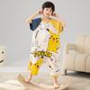 Pijama de una pieza para niños Verano Niñas Tallas Mediana y Grande Ropa Exterior Anti-Frío de una pieza para Bebés Niños Nuevo 2025 Saco de Dormir
