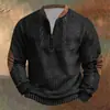 Transfronterizo 2024 tendencia europea y americana impresión digital ajustado cómodo otoño e invierno ropa de hombre al por mayor un sistema D